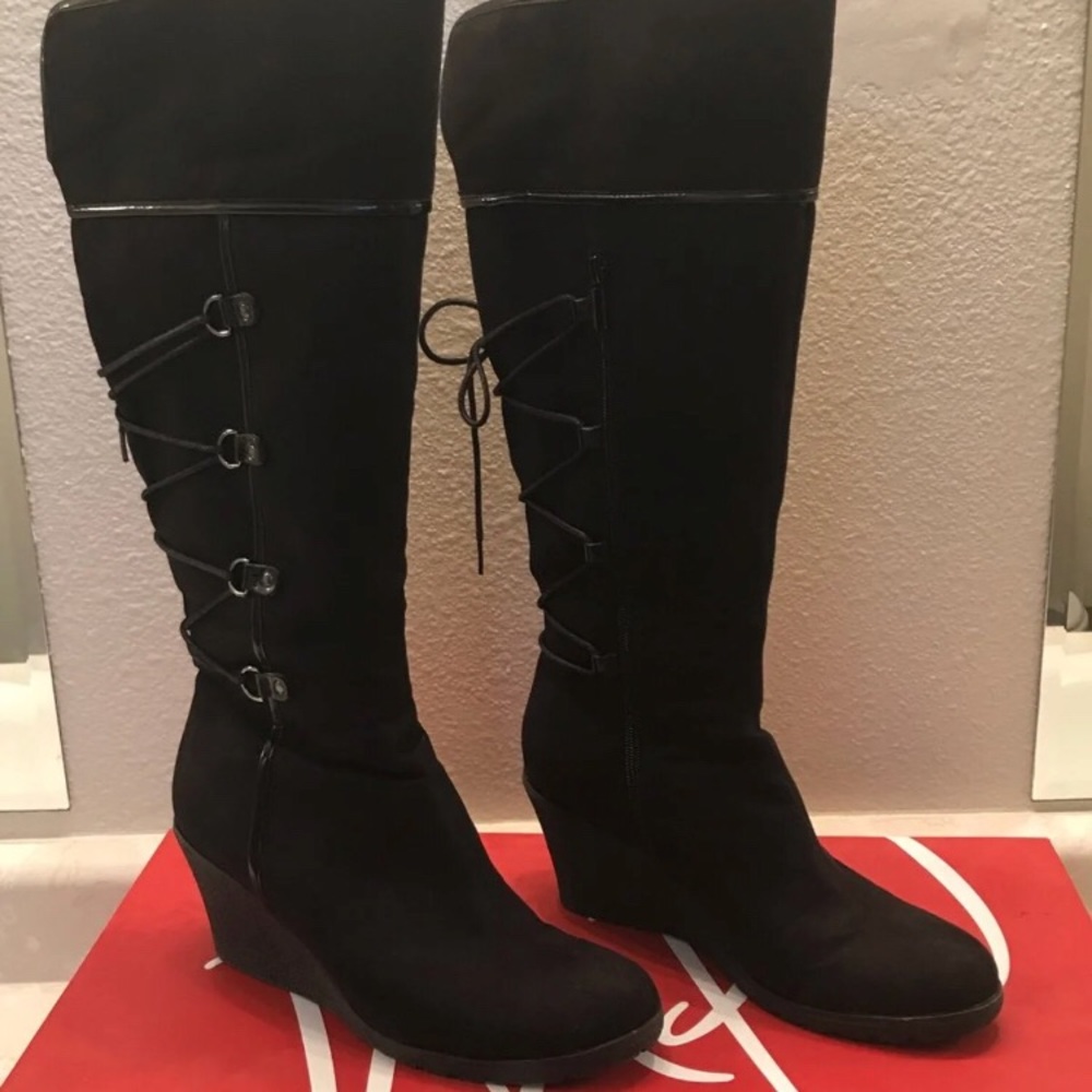Knee high boots